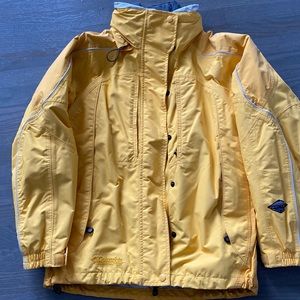 Columbia yellow jacket double jacket